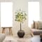 4ft. Pre-Lit Artificial Eucalyptus Tree with Warm White LED Lights